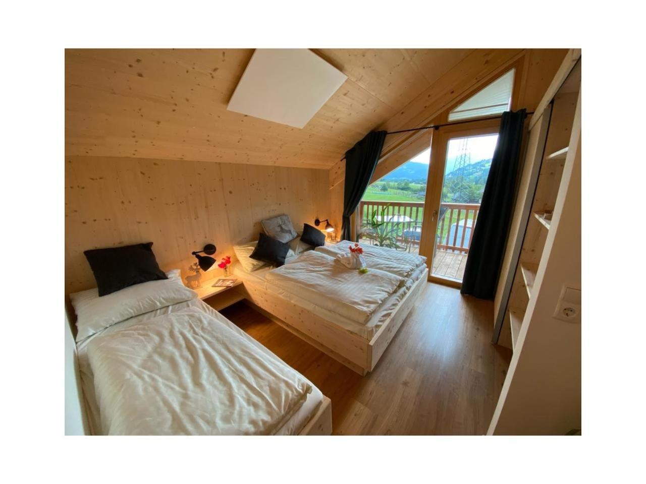 Alpenchalet Alpakablick Sankt Lorenzen ob Murau Exterior foto